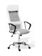 Beliani Office Chair with Recline White