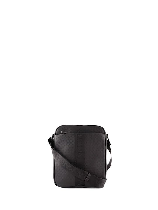 La Martina Herrentasche Schulter / Crossbody Schwarz