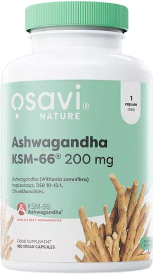 Osavi Ashwagandha Ksm-66 200mg 180 κάψουλες