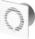 Orno Wall-mounted Ventilator Bathroom 125mm White