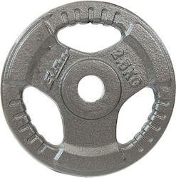Victoria Sport Δίσκος Μεταλλικός 1 x 2.5kg με Λαβές