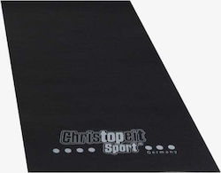 Christopeit Στρώμα Γυμναστικής Pilates Μαύρο (120x60cm)