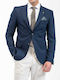 Men's Suit Jacket Slim Fit Navy Blue