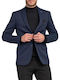 Sunset Men's Summer Suit Jacket Regular Fit Blue