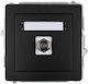 Karlik Satellite Antenna Socket in Black color 12DGF-1
