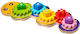 Interactive Educational Wooden Toy Zola Colourful Wooden Sorter 11 Pieces 37x13x4.2 Cm