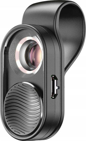 Apexel 100x Microscope Lens Apl-ms001 Phone Universal Black