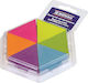 Donau Sticky Notes Triangle Shape 6 Colours X 150 Rows 43x50 Mm Multicolour