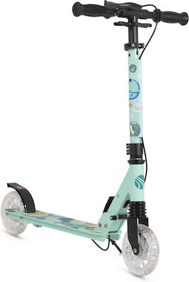 Byox Kids Scooter Foldable 2-Wheel Green