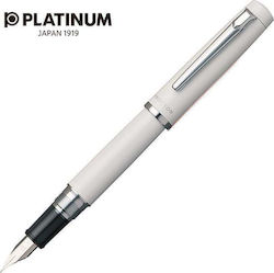 Platinum Pen Procyon Portelain White F Pen