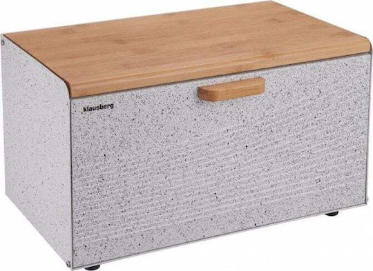 Klausberg Хлябница Дървени в цвят Сив 35.5x23.5x21см