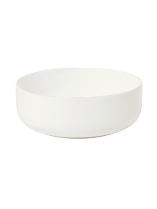 Fine Porcelain Salad Bowl White 13x13cm