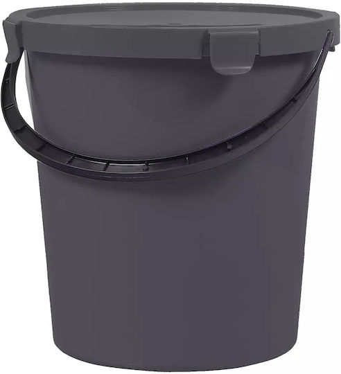 Plast Team Κουβάς Πλαστικός Χωρητικότητας 5lt Μωβ