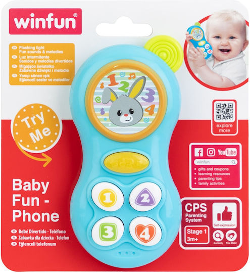 Smily Play Toy Phone with Light and Sounds for 3++ Months