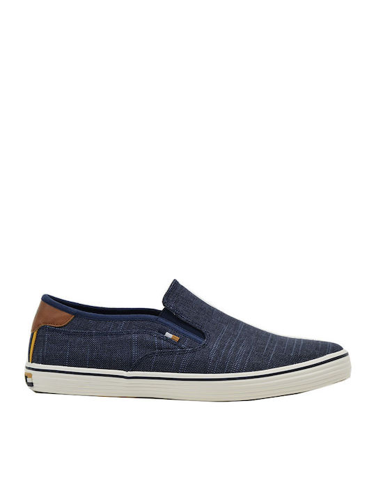 Calypso Herren Mokassins in Blau Farbe