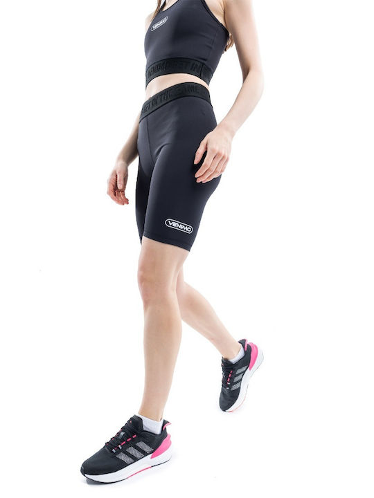 Venimo Women's Training Legging Shorts Black