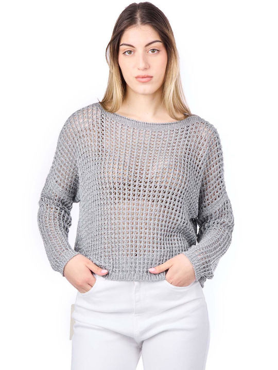 Vicolo Women's Sweater Silver