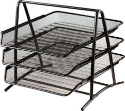 Vip Grand Metal Mesh Document Shelves 3 Pcs 21k052x