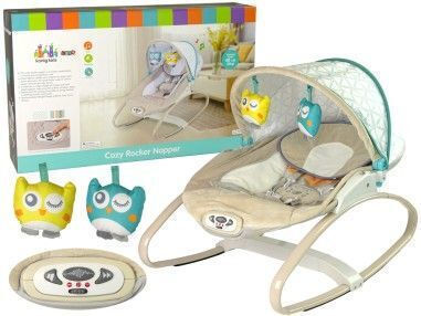 Lean Toys Електрически Релакс Бебе Бежов Lean Toys Електрически Релакс Бебе Бежов