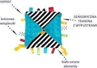 Baby Sensory Toy Mom's Care Cotton 14x17 Cm 0 Months+ Multicolored Fabric Activity Toy