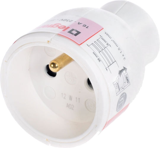 Legrand Legrand Schuko Stecker Weiß
