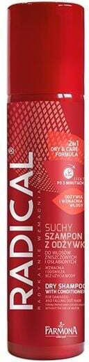 Farmona Radical 2 in 1 Dry Shampoos Reconstruction/Nourishment for Damaged Hair 180ml
