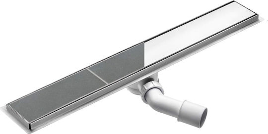 Deante Stainless Steel Siphon Floor Gray