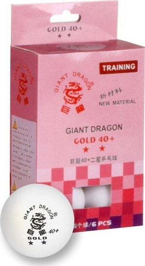 Giant Dragon 8332 Bile De Ping-Pong 2-Star 6 Bucăți