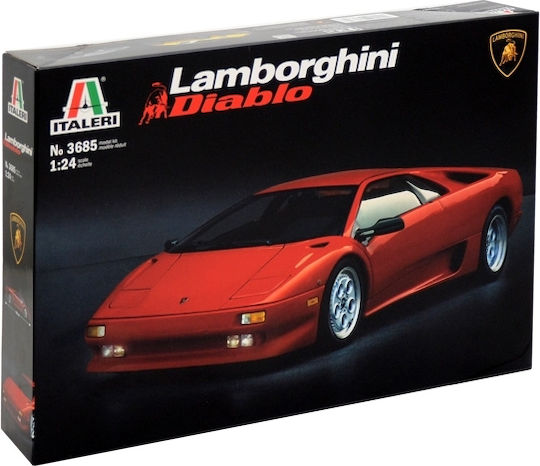 Italeri Lamborghini Φιγούρα Μοντελισμού Αυτοκίνητο σε Κλίμακα 1:24