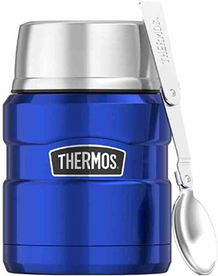 Thermos Кутия за обяд Термос Inox Син 470мл 1бр