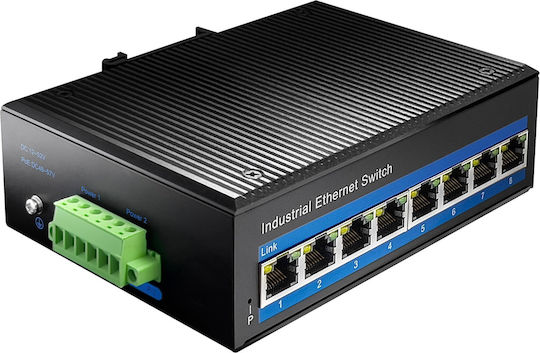 Cudy IF1008P Неуправляем L2 PoE+ Switch с 8 Портове Гигабитови (1Gbps) Ethernet