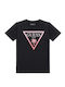 Guess Kids' Blouse Short Sleeve Black