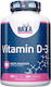 Haya Labs Vitamin D-3 Витамин за Здравето на костите 400иу 250 софтджел