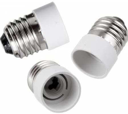 PAWBOL Socket Extension for Socket E27 in White color Set 1pcs D.3105