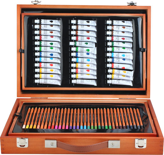Set de Colorat Lemn 44.5x31cm 174buc