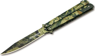 Magnum Knife Green with Blade made of Steel in Sheath