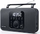 Muse M-091R Tabletop Radio Black