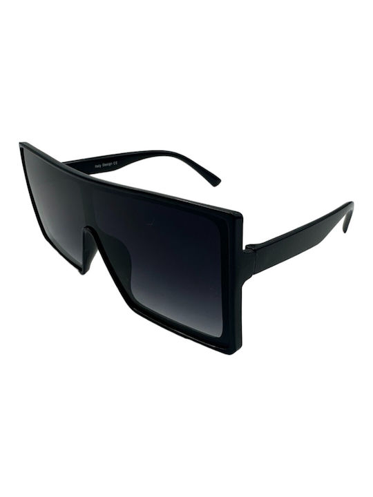 V-store Sonnenbrillen mit Schwarz Rahmen und Schwarz Verlaufsfarbe Linse 8191-01