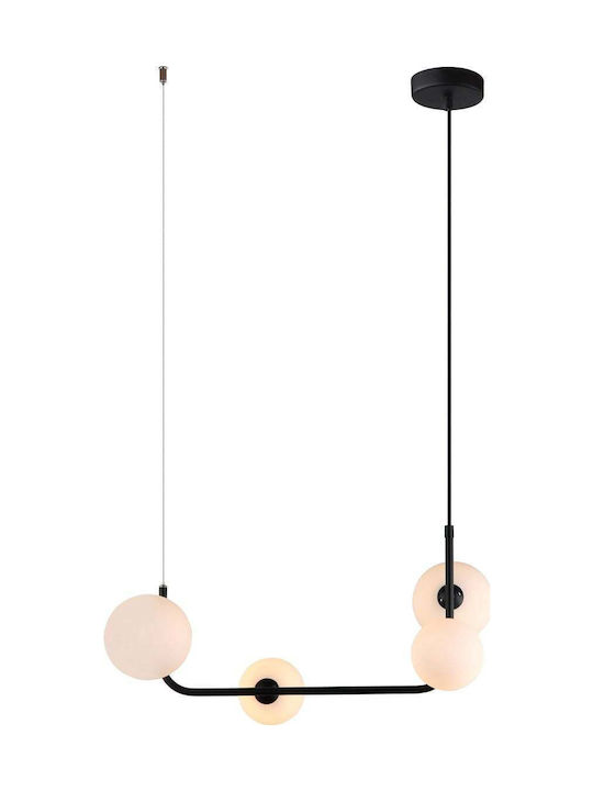 Italux Pendant Light Black LED