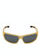 CressiSub Sonnenbrillen mit Gelb Rahmen und Gray Linse XDB101750
