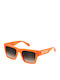 Just Cavalli Women's Sunglasses with Orange Plastic Frame and Gray Gradient Lens