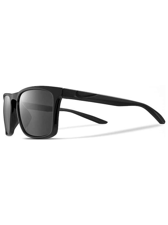 Nike Sky Ascent Sunglasses with Black Plastic Frame and Black Lens DQ0801-010