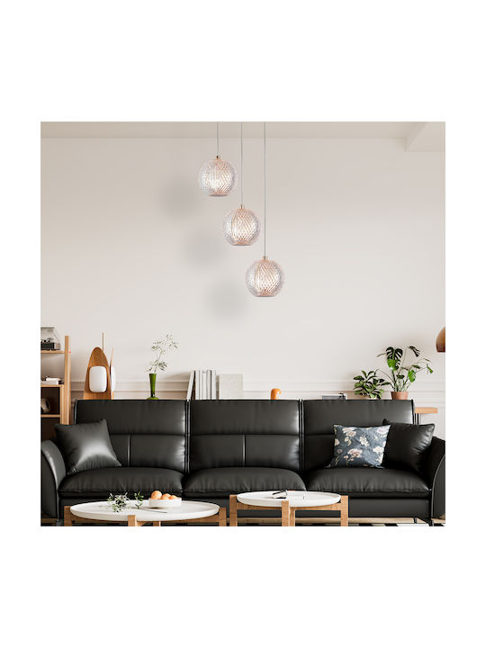 Braytron Pendant Light Gold with Socket G9 25x1...