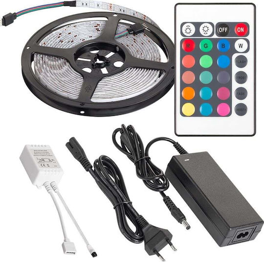Rebel Ταινία LED Τηλεόρασης 12V RGB Φως 1m με Τροφοδοτικό