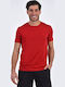 T-shirt Κόκκινο