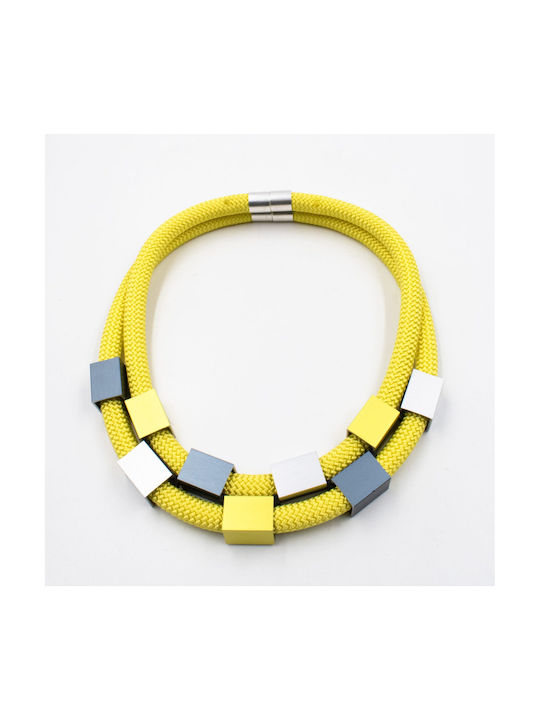 Christina Brampti Necklace Double Geometric