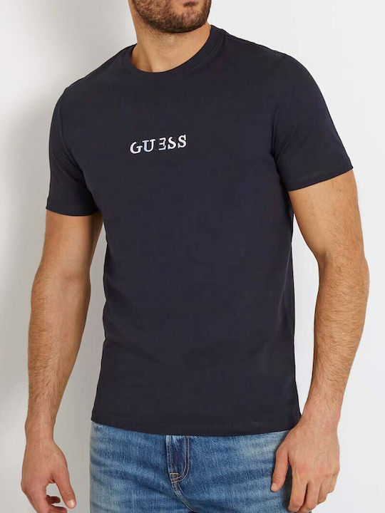 Guess Ανδρικό T-shirt Κοντομάνικο Multicolor