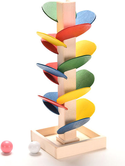 Bildungs-Spielzeug Kinder Zola Baum Modell Bunte Holzkugeln 19,5 cm