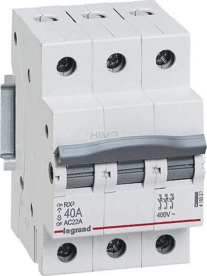 Legrand 3-Poles Panel Push Switch 400V 40A
