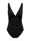 Black One Piece Swimsuit